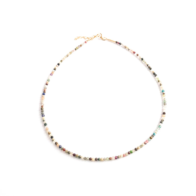 Boho Diversity Necklace - Beaded Necklace with Gemstones