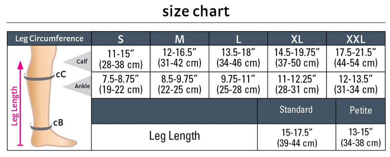 duomed advantage, 30-40 mmHg, Calf High, Closed Toe Compression ...