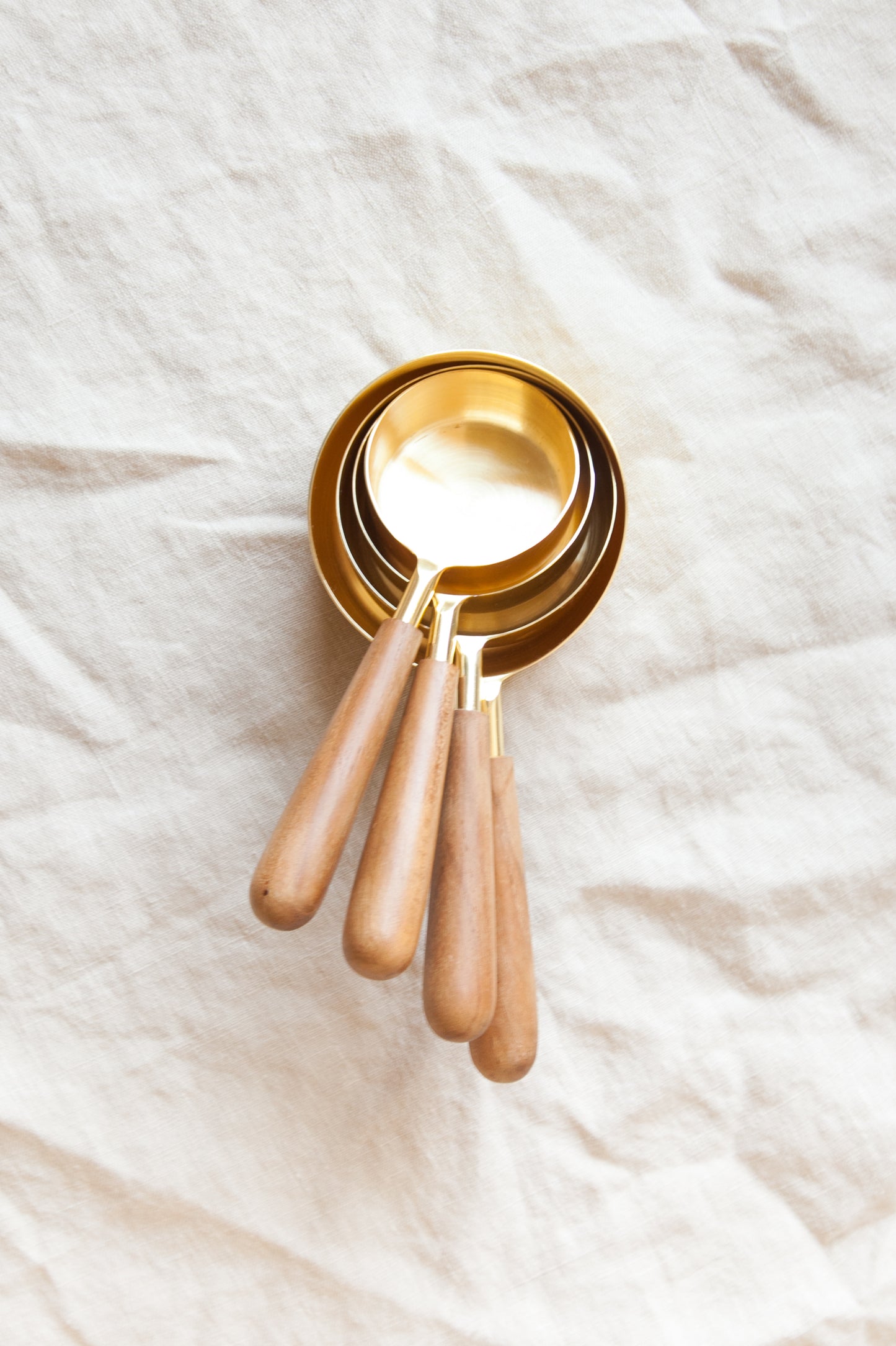 Hawkins New York Simple Brass Measuring Cups & Spoons on Food52