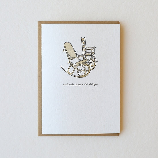 Rocking Chairs Greeting Card