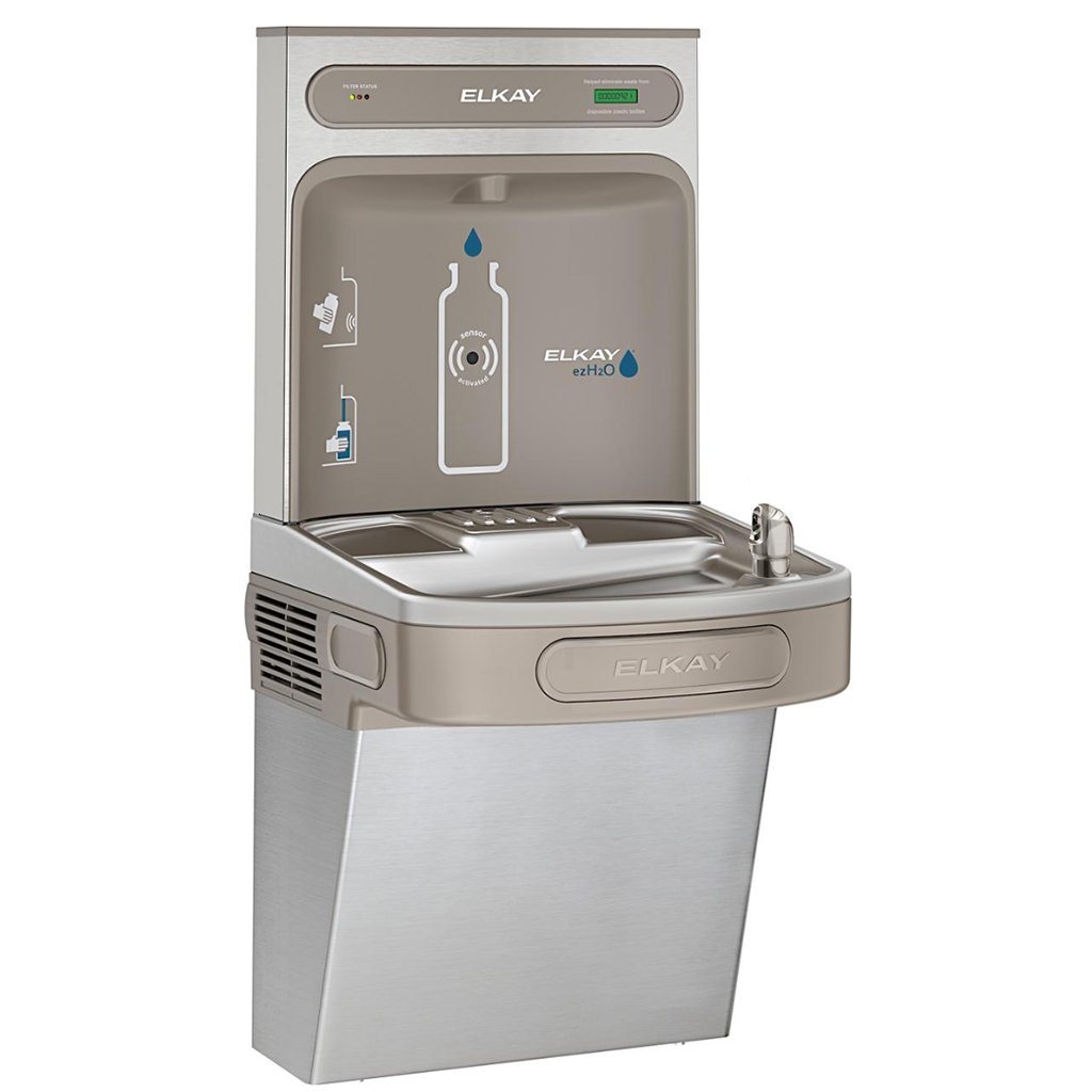 Elkay LZS8WSVRSK ezH2O Vandal Resistant Water Cooler with Bottle Filler  Stainless Steel