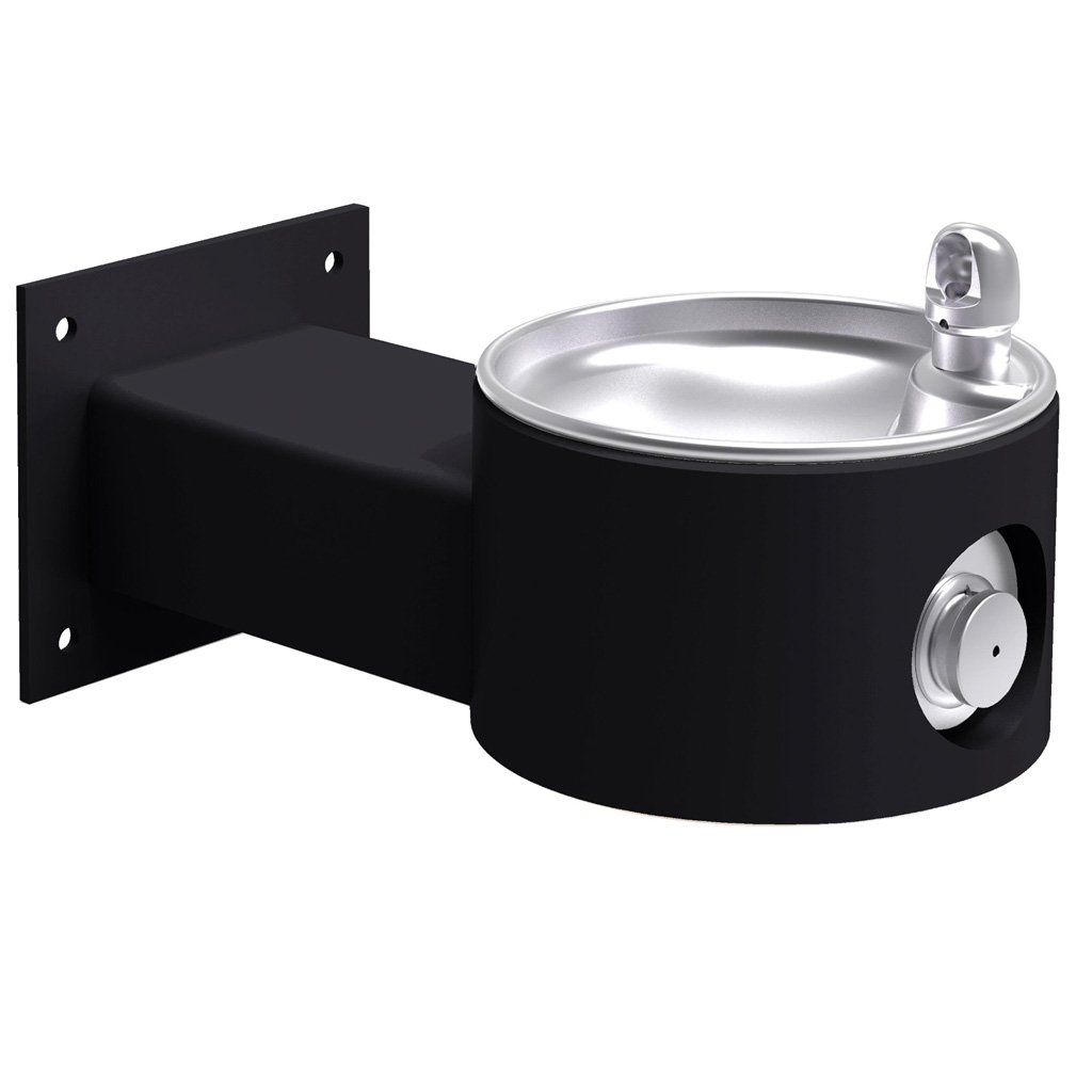 Elkay Outdoor Drinking Fountain - Wall Mounted, ADA, Vandal Resistant ...