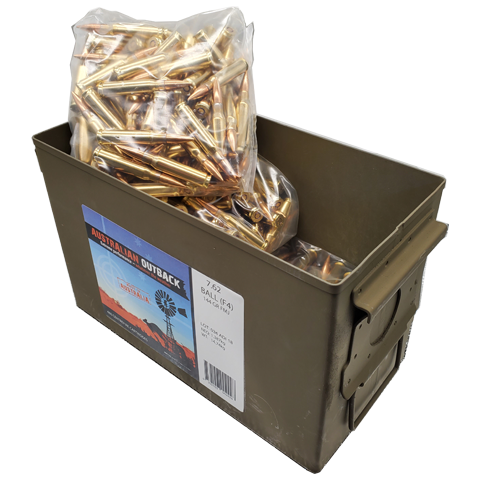 7.62x51 Nato - ADI 144 Grain Full Metal Jacket Can ...