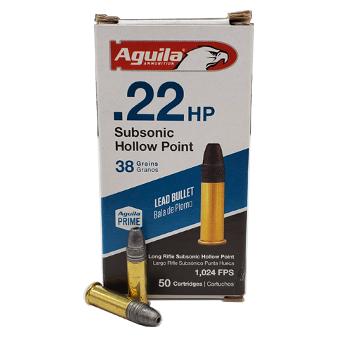 aguila 22 subsonic hollow point review