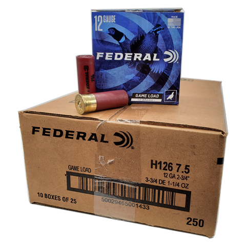 federal game load shotgun shells