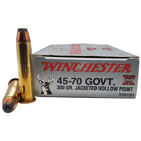 45 70 Winchester Super X 300 Grain Jacketed Hollow Point Velocity Ammunition Sales