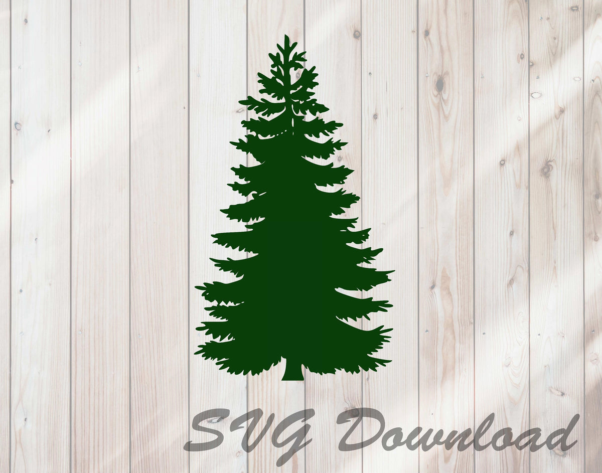 Download Pine Tree Christmas Tree SVG instant download / craft ...