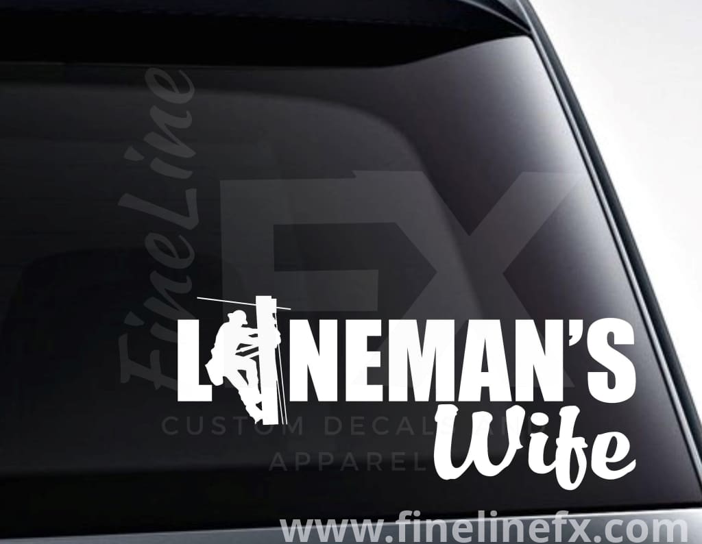 Spoiled Trucker S Wife Vinyl Decal Sticker