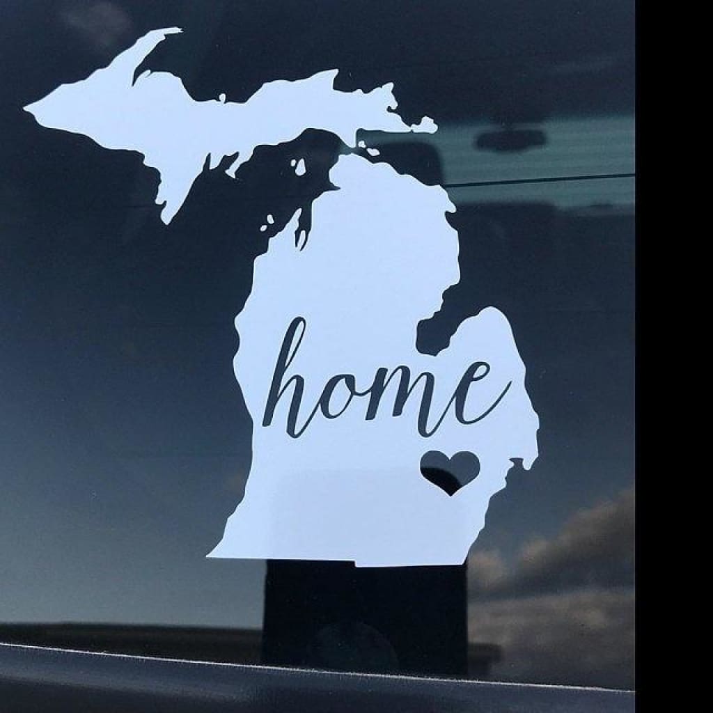 Download Michigan Home State Vinyl Decal Sticker
