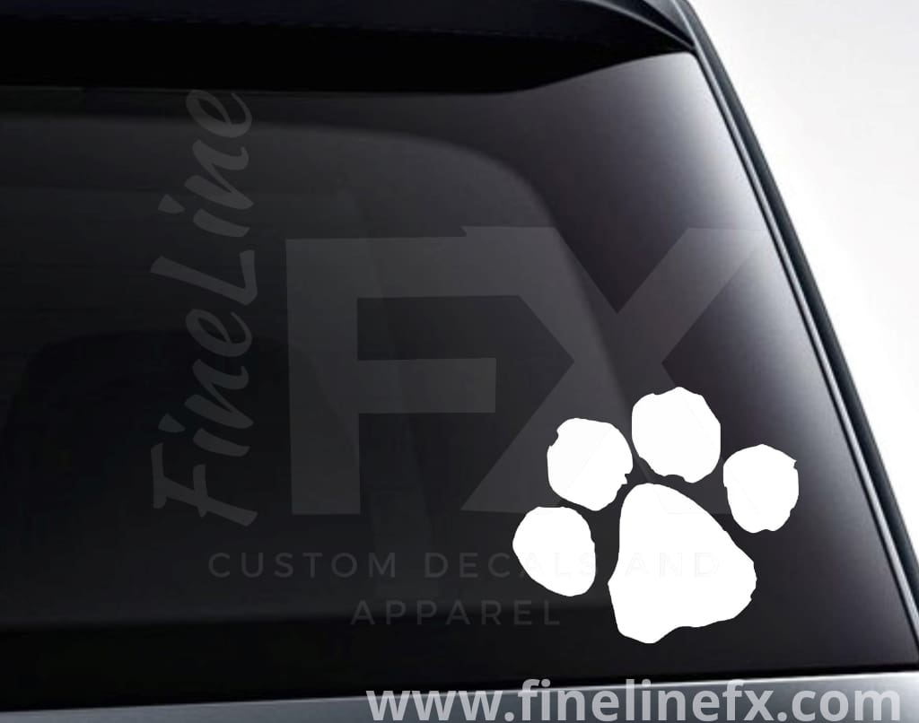 In Memory of Dog Decal with Paw and Angel Wings starting at $4.99