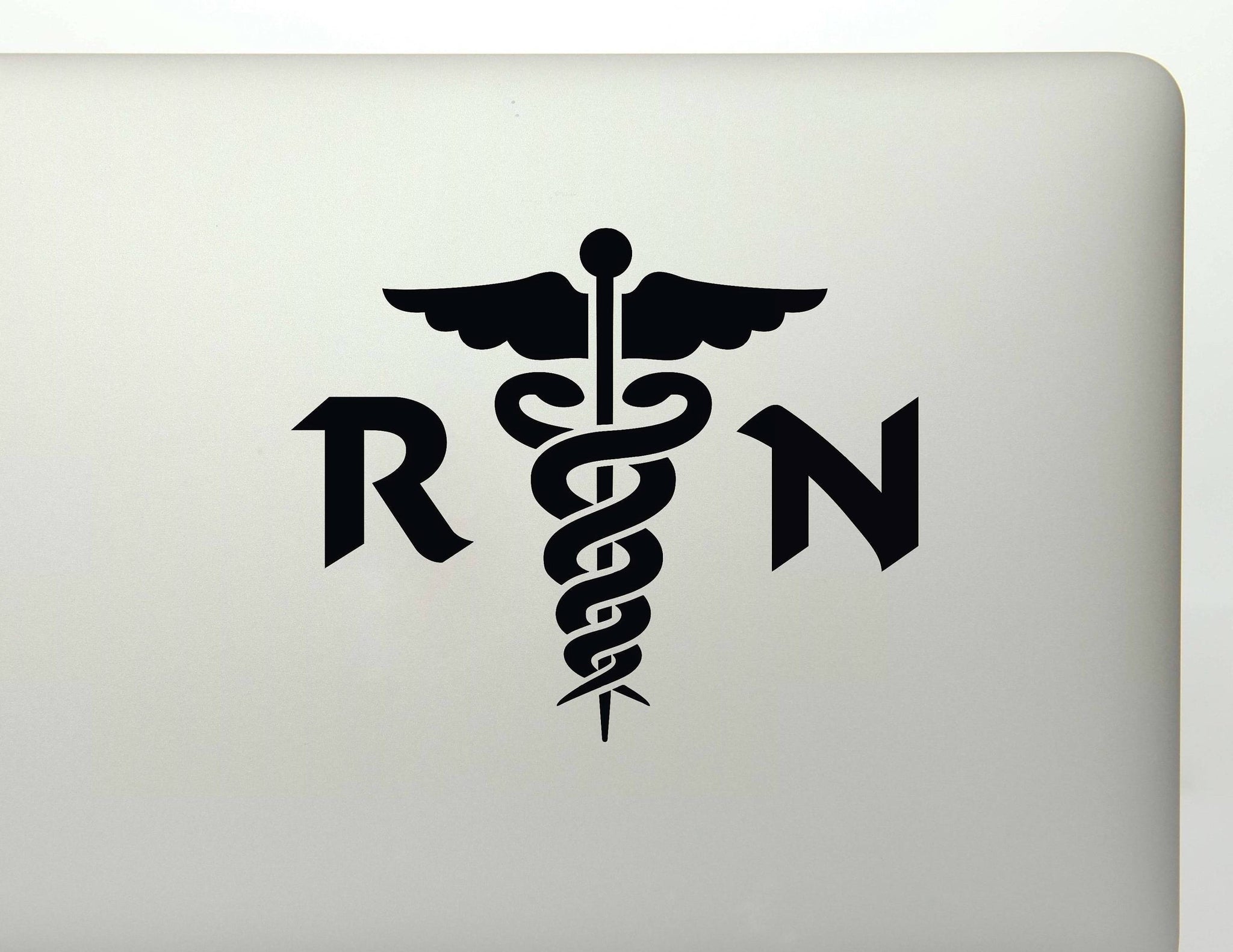 Rn Nurse Medical Symbol Vinyl Decal Sticker 9330