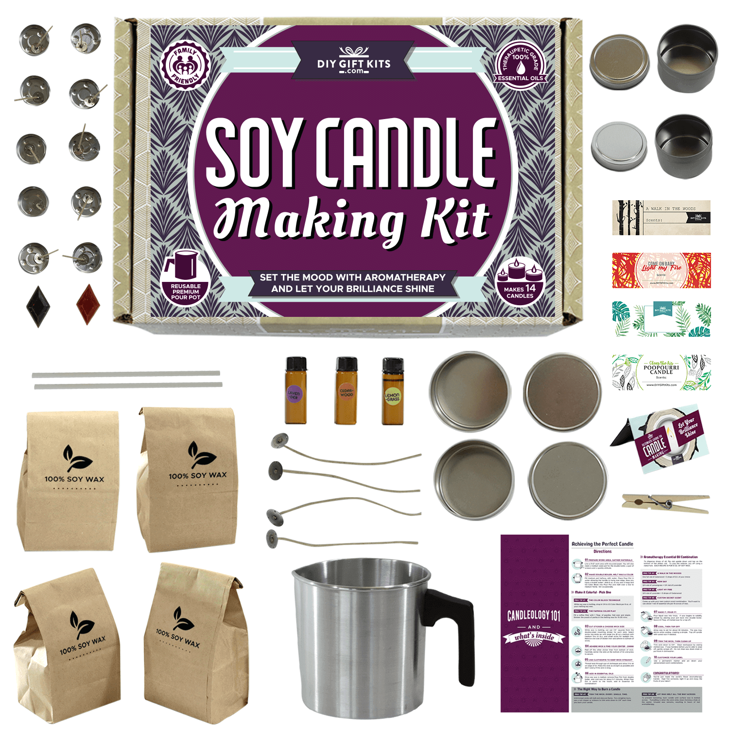 candle wax kit