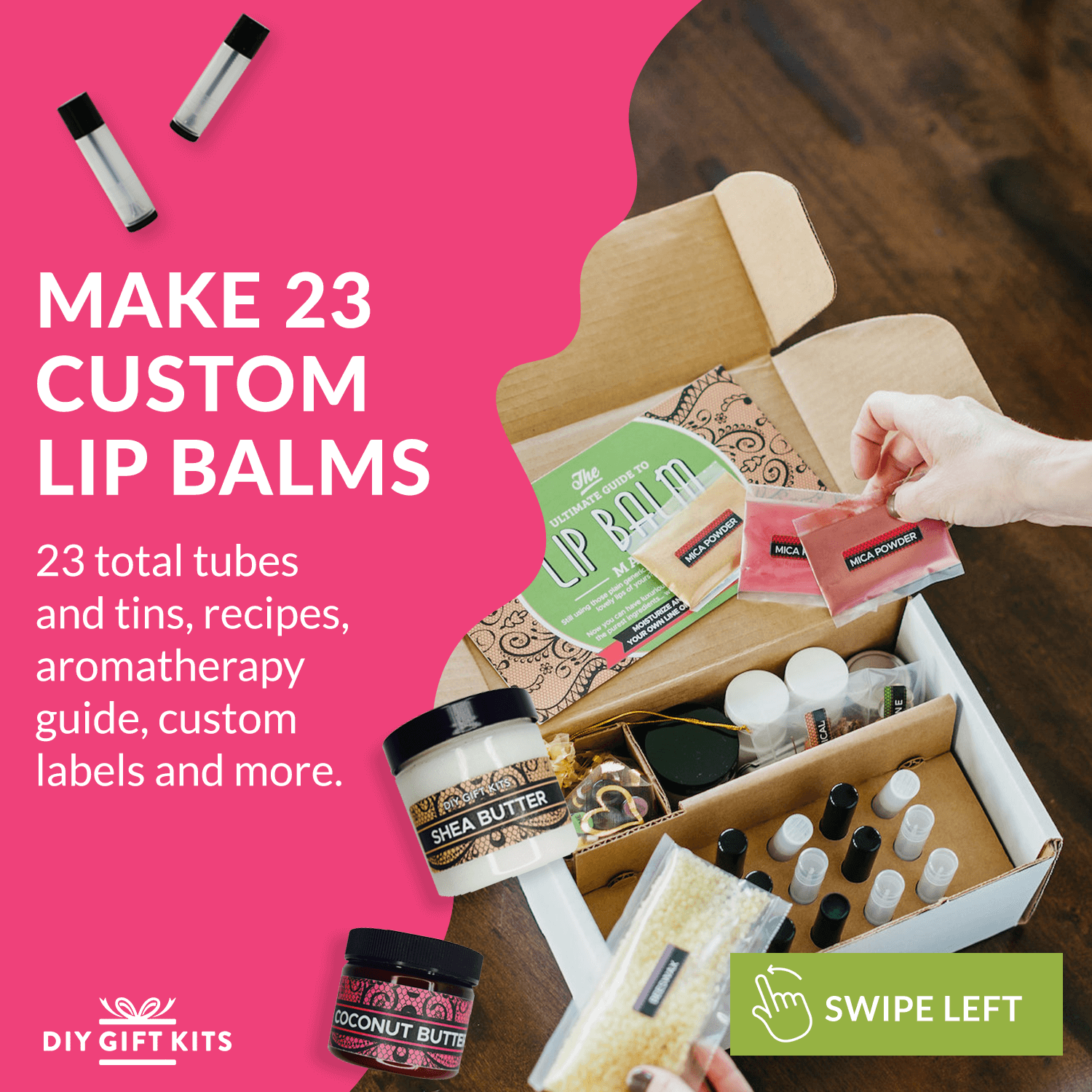 Deluxe Lip Balm Kit Diy T Kits 