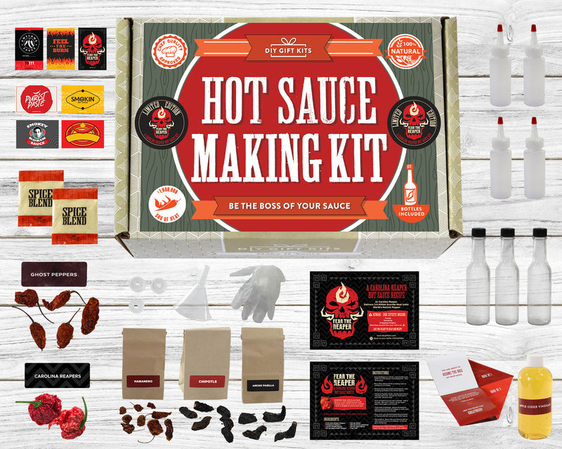 Hot Sauce Kit DIY Gift Kits