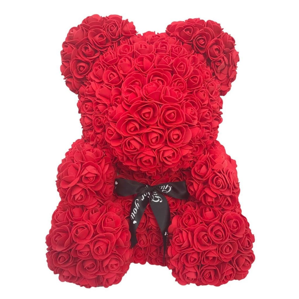 luxury rose teddy bear