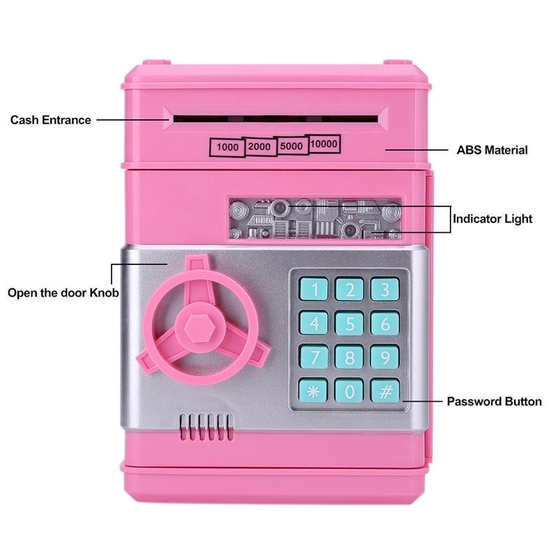 electronic piggy bank for kids