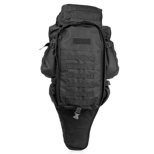 black military rucksack