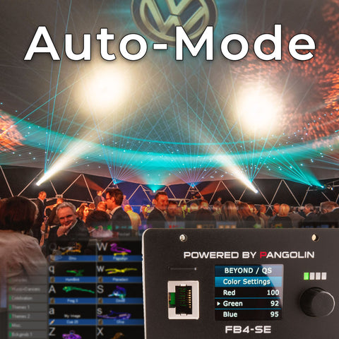 Auto-mode with Pangolin FB4 control hardware