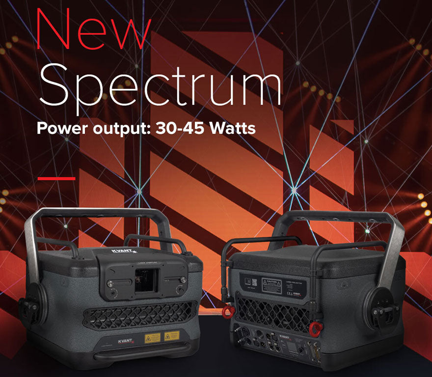 New Kvant Spectrum Series Lasers Graphic