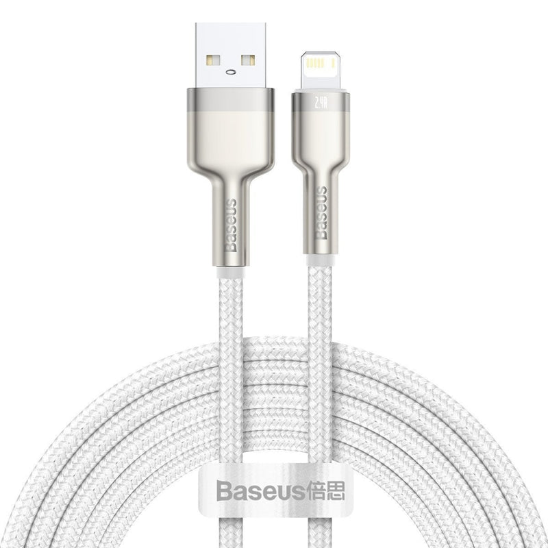 Кабел за зареждане USB към Lightning Baseus Cafule, 2.4A