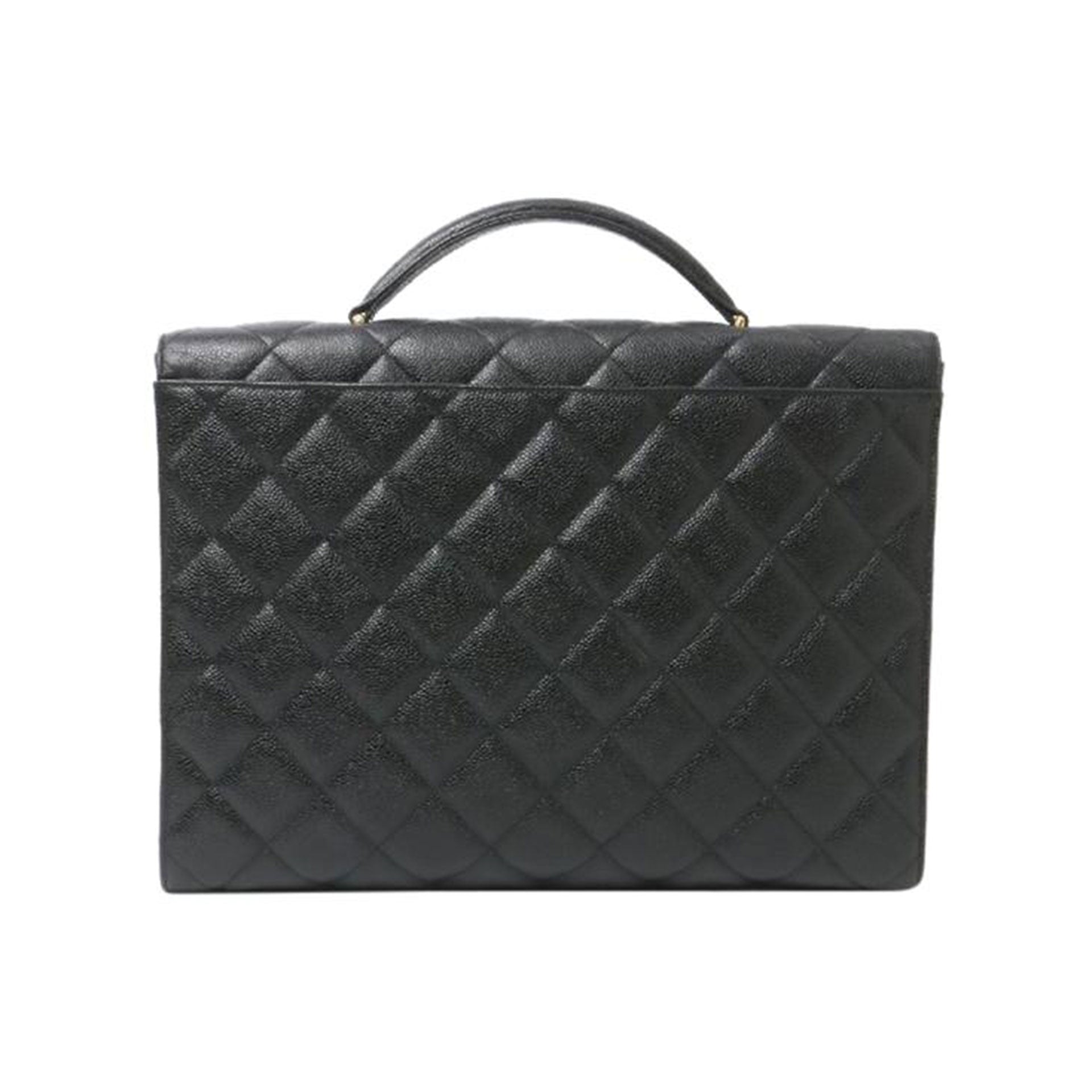 Chanel Classic Flap Portfolio Caviar Briefcase – House of Carver