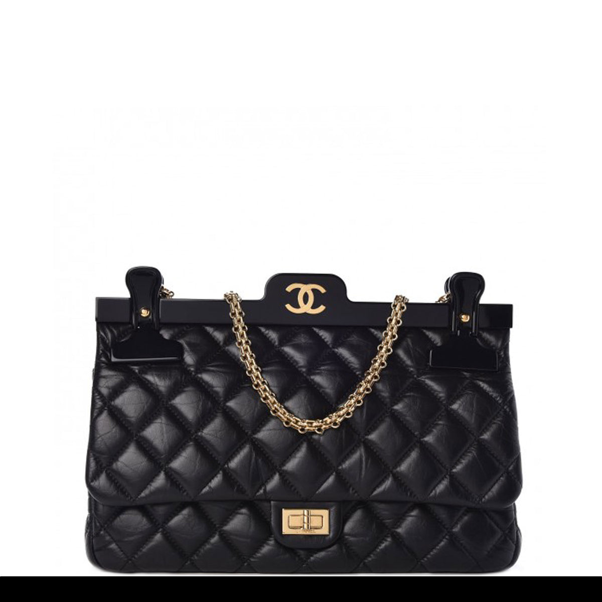 Chanel Classic Flap Runway Hanger Large Reissue Bag – House of Carver