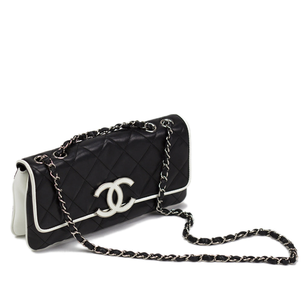 Chanel Black and White Medium Cruise Flap – House of Carver