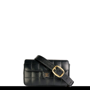 chanel quilted fanny pack