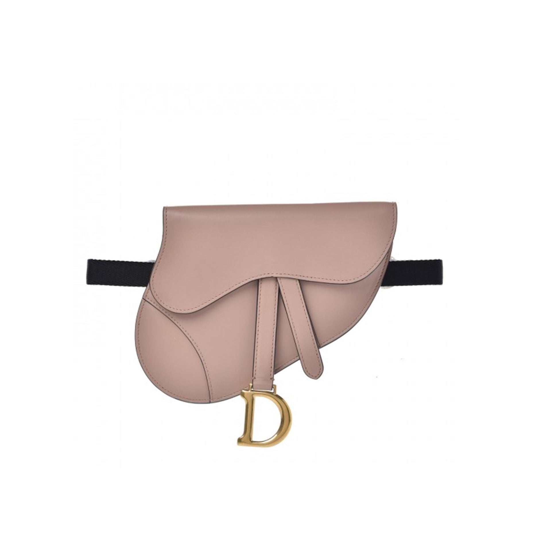 pink leather fanny pack