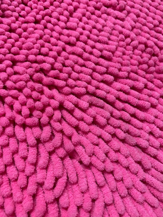 fuzzy bath mat