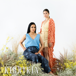 Jumpsuit Ripple and Katie Lone Robe Grevillea