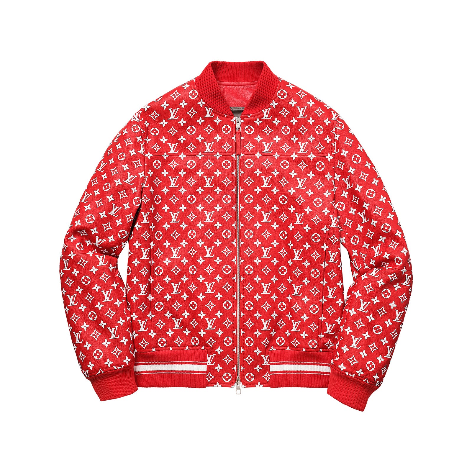 Louis Vuitton x Supreme Leather Baseball Jacket – Margaux Luxury Archive LLC