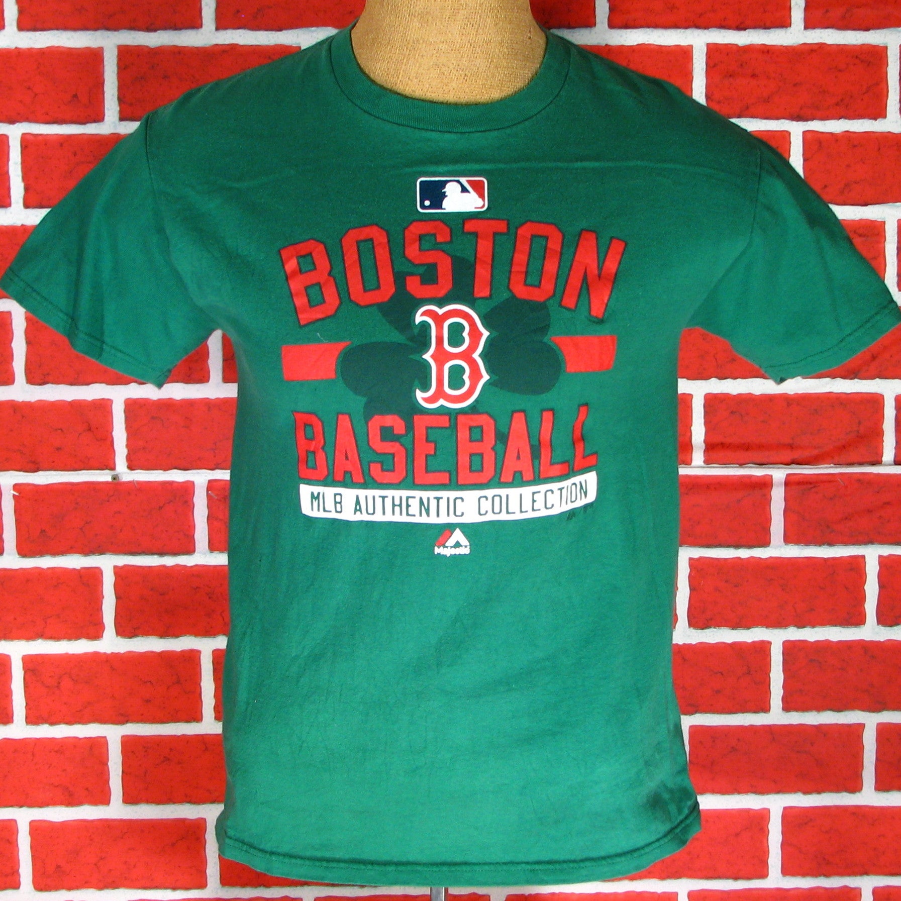 green red sox t shirt