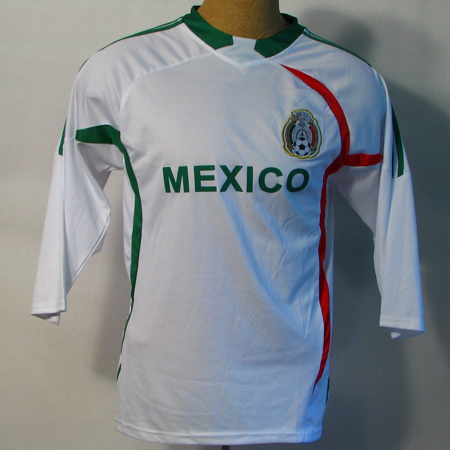 mexico white soccer jersey