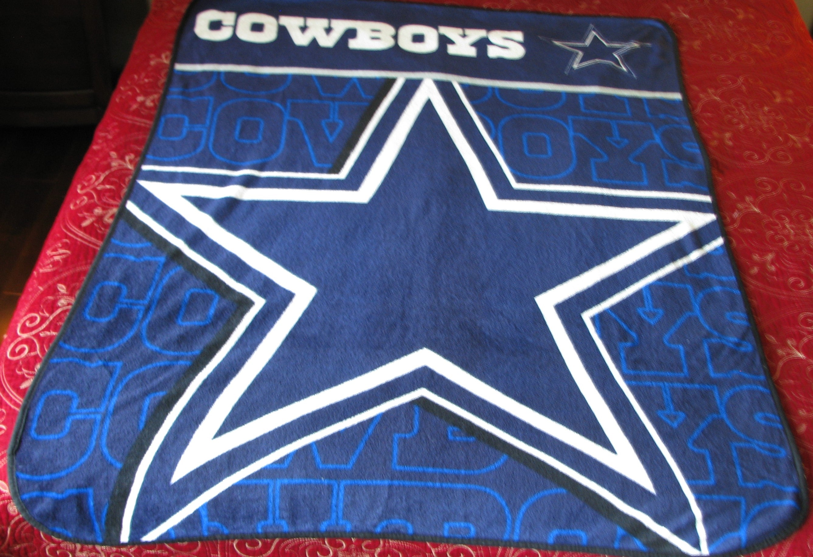 Dallas Cowboys Throw Blanket Vintage T Shirt Fans