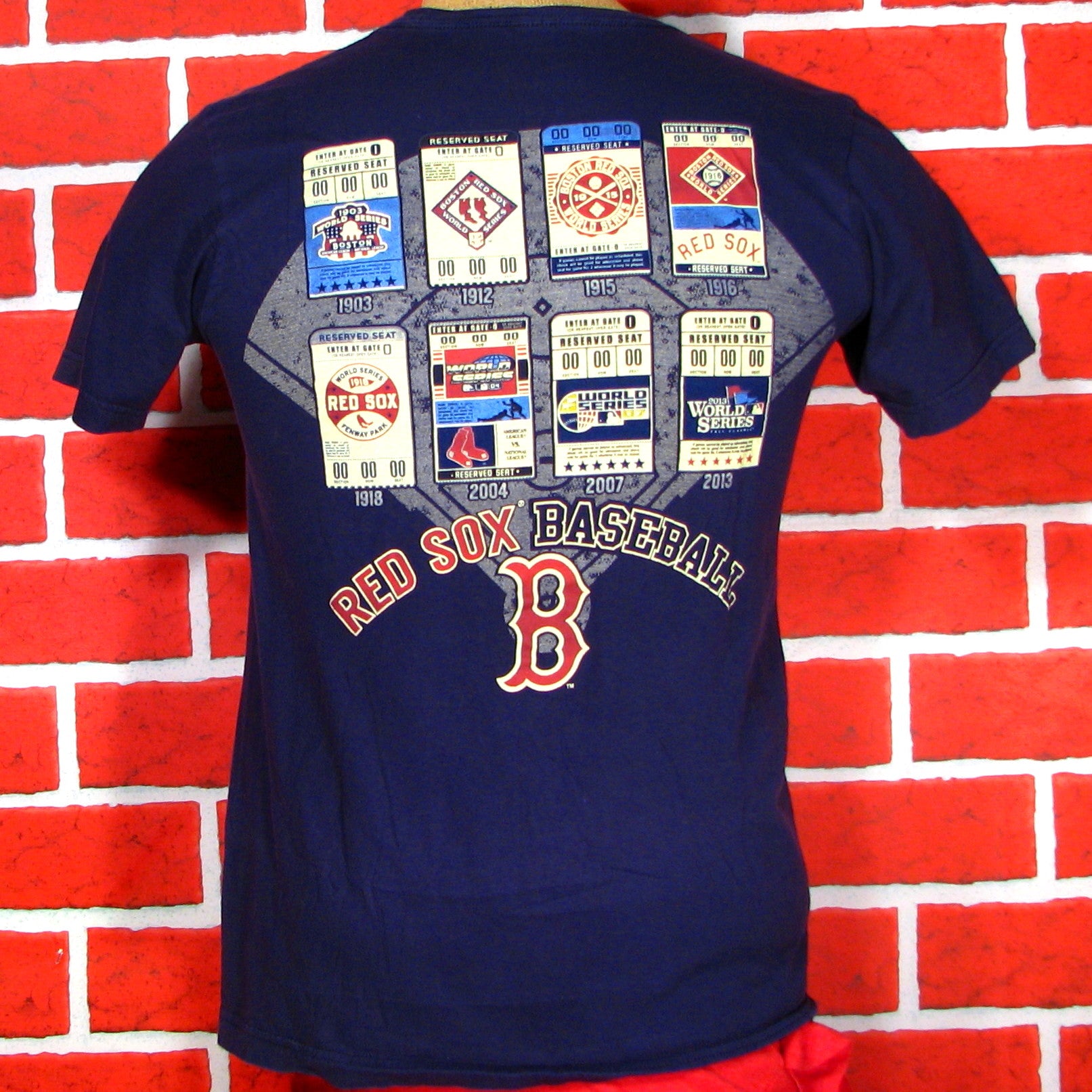 vintage red sox t shirt