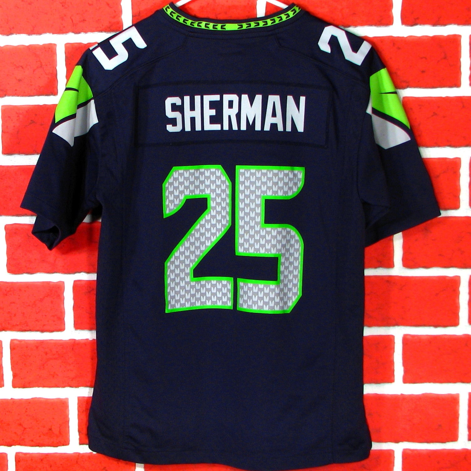 Seattle Seahawks Sherman # 25 Jersey 