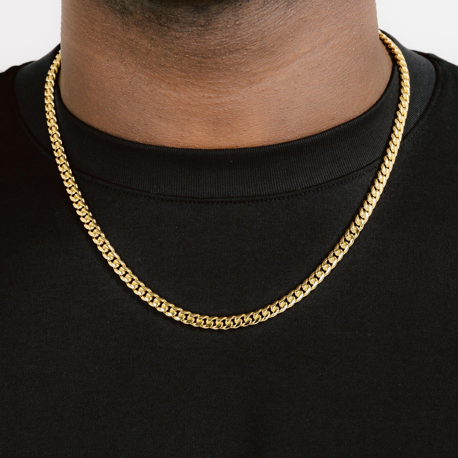 8mm Miami Cuban Chain 18k Gold | 6 ICE, LLC