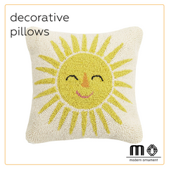 Modern Ornament's Sun Decorative Pillow