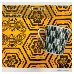 Modern Ornament's Honeycomb Kitchen Textile