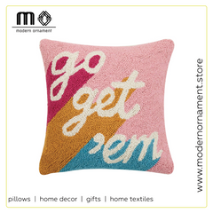 Go Get 'Em Decorative Hook Pillow