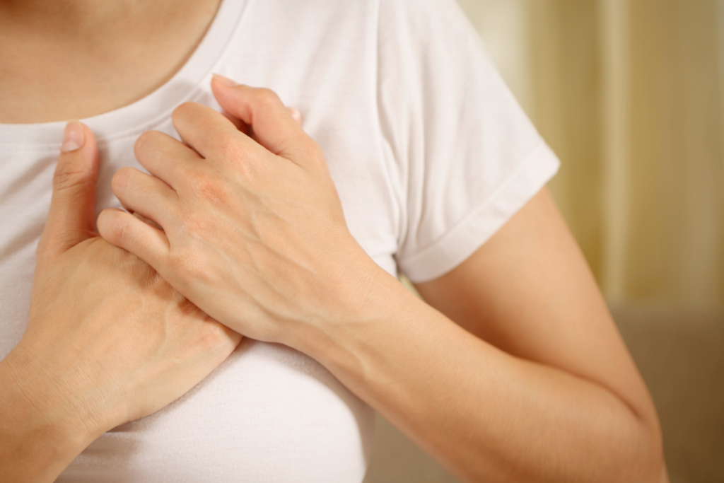 Chest pain and discomfort can be one sign that you are suffering from Atrial fibrillation