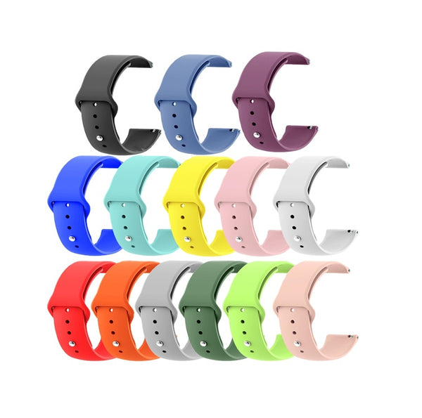 Replacement silicon sports watch bands for Withings, Samsung and Garmin