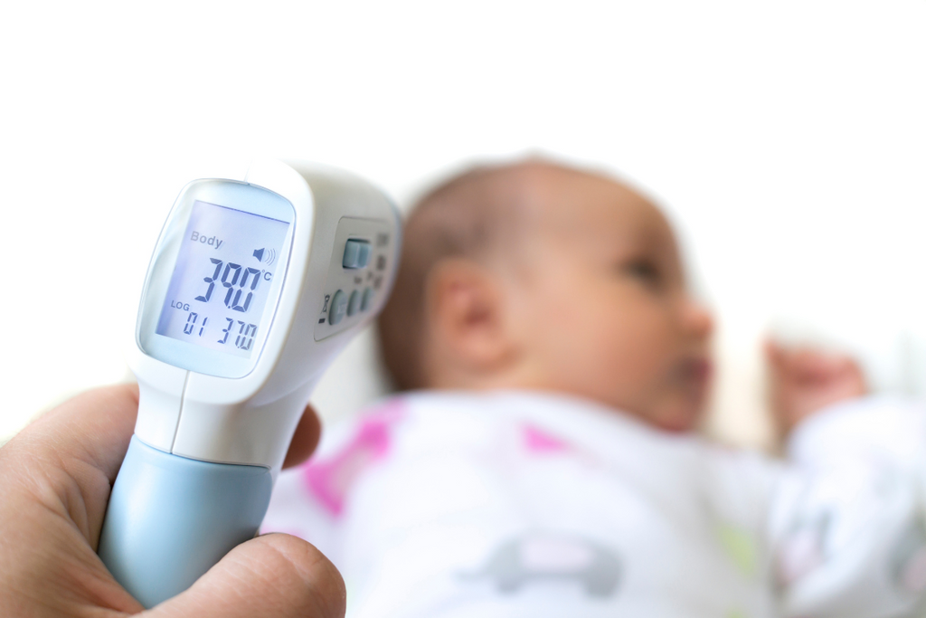Infrared Thermometers are great to use on infants