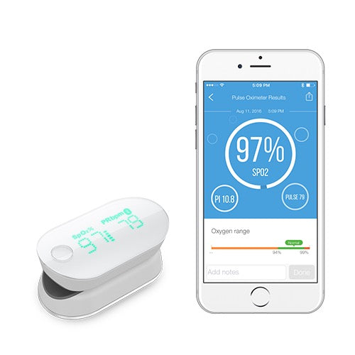 iHealth AIR PO3M - Clinically Validated, Medical Grade, TGA Approved Wireless Pulse Oximeter Australia