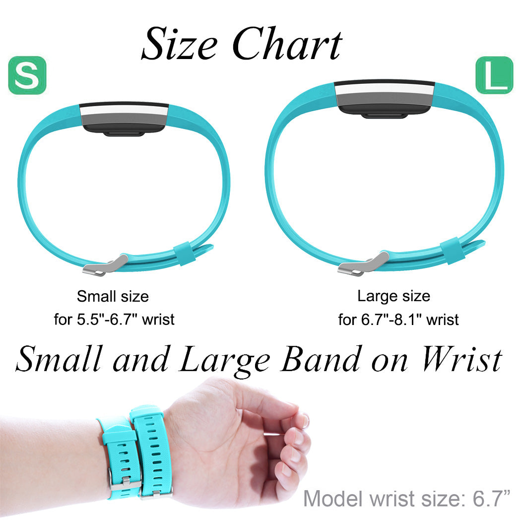 Wristband Sizes Chart