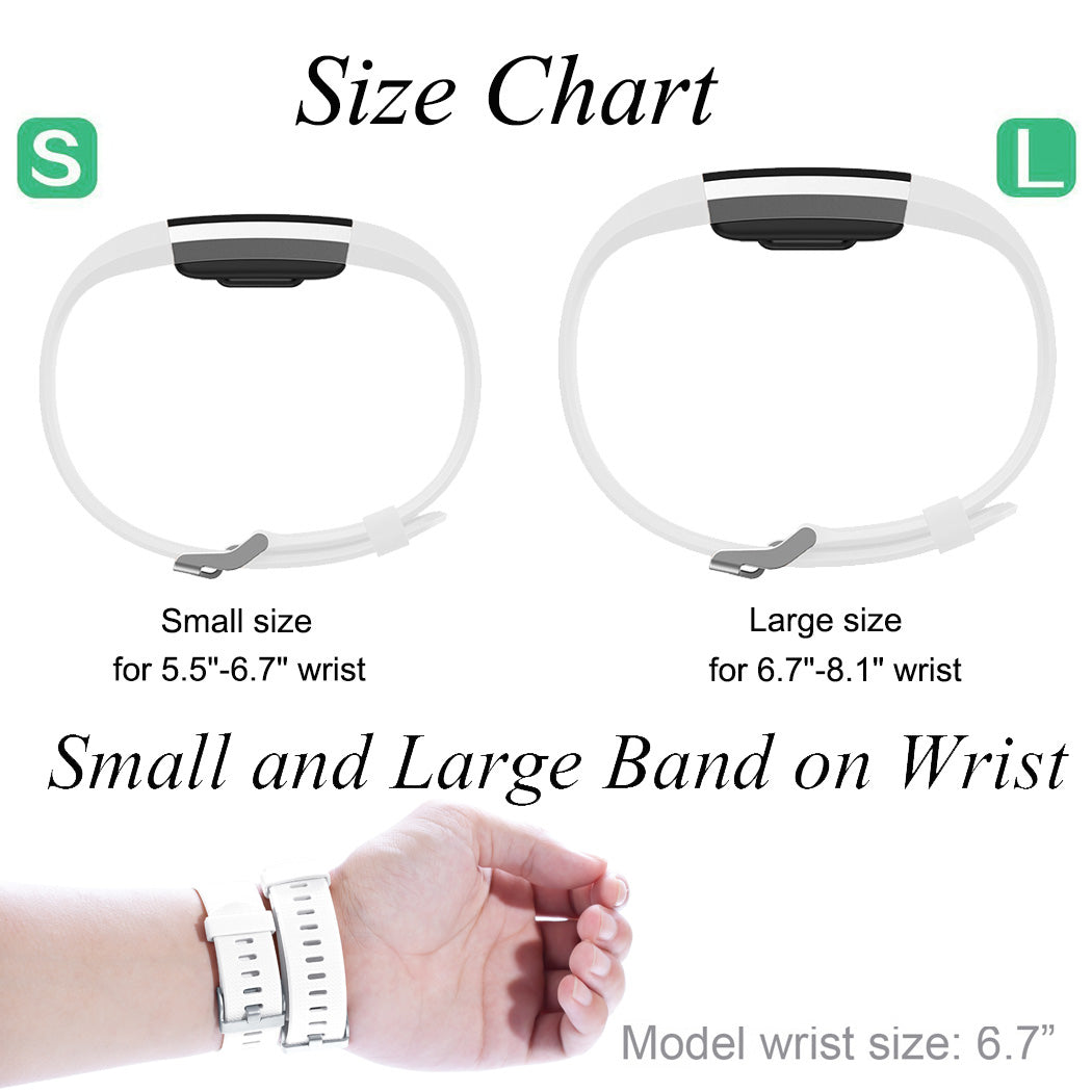 Fitbit Charge 2 Size Chart