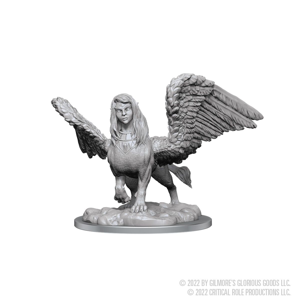 Sphinx Female: Critical Role Unpainted Miniatures (W3) — Athena Games Ltd