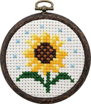 Craft Maker Cross-stitch Kit: Floral Hedgehog - Craft Kits - Art + Craft -  Children - Hinkler
