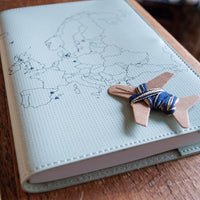 Stitch Your Travels Europe Edition Notebook Kit, Mint